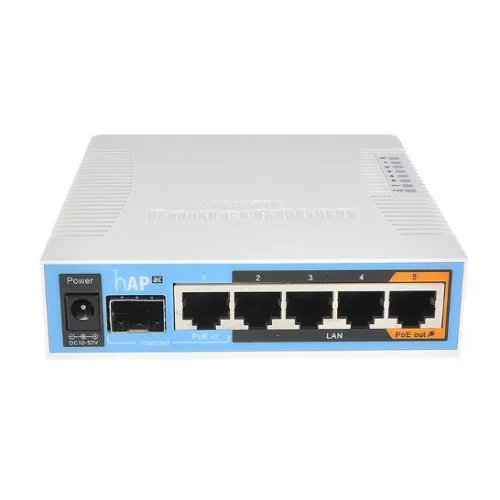 The best mikrotik router supporting 802.11 b/g/n and 802.11 a/n/ac standards for high-speed wireless connectivity