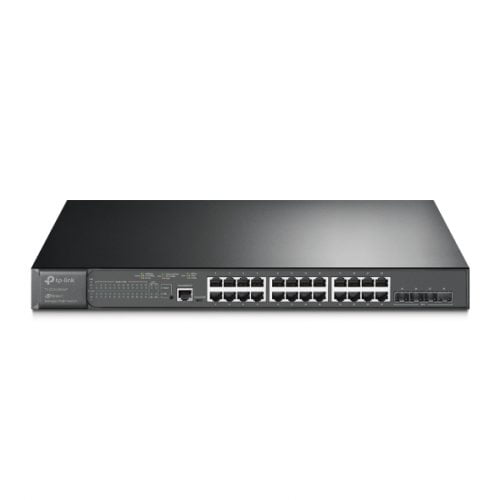 The tp link distributor provide the network features 24× Gigabit PoE+ ports with a total power budget of 384W