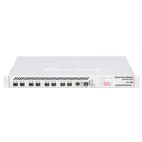 It is mikrotik designed for passive cooling with four fans, the router operates silently in malaysia