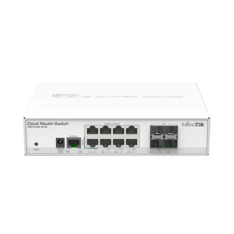 The best mikrotik router designed to combine the functionalities of a fully operational router and a Layer 3 switch