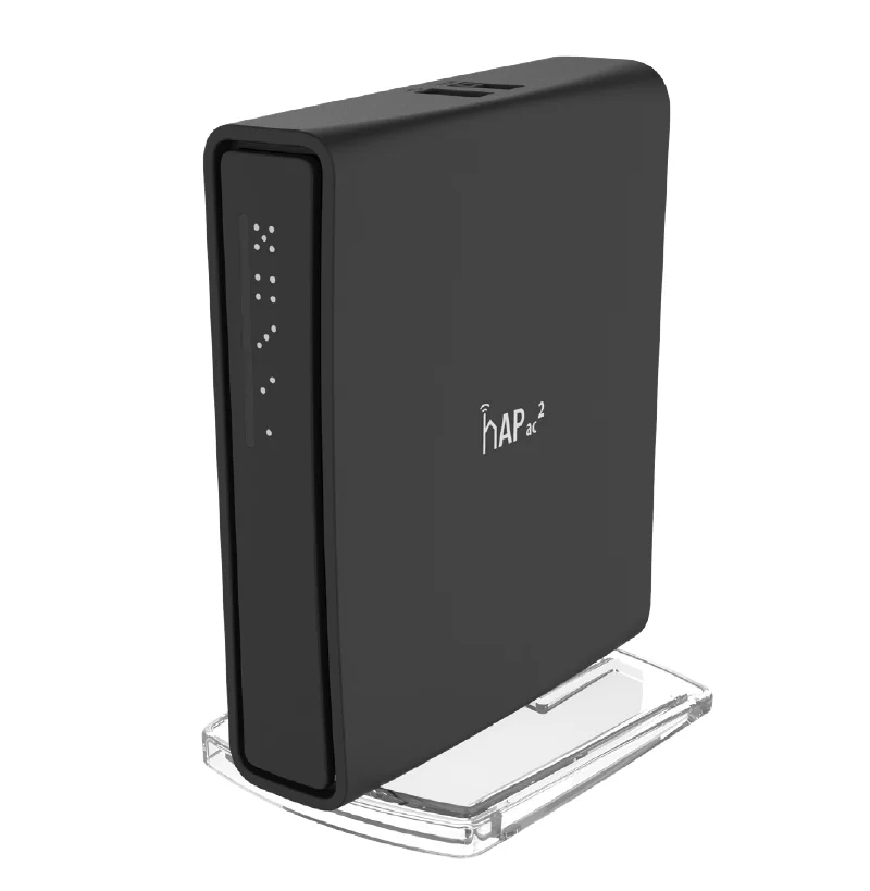 The mikrotik routerboard equipped with five 10/100/1000 Mbps Ethernet ports
