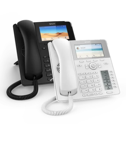 The snom technology includes built-in Bluetooth enabling wireless connectivity with Bluetooth headsets for hands-free communication