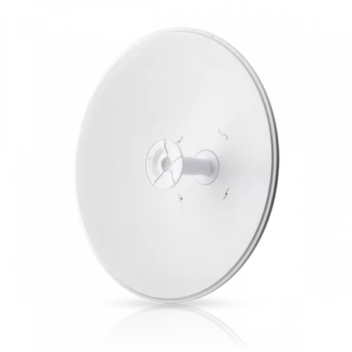 It is a ubiquiti wireless delivers a gain of up to 30 dBi, enhancing signal strength for extended distances