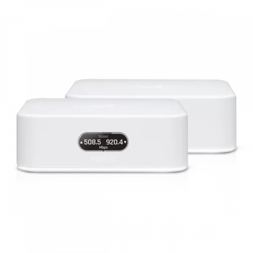 The Ubiquiti includes a 1.21" grayscale touchscreen for easy setup and real-time monitoring in malaysia