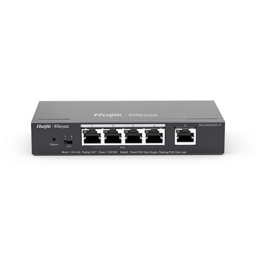 It is a reyee switch Its plug-and-play functionality ensures easy installation without the need for complex configurations
