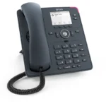 The snom technology is an entry-level IP phone designed for cost-effective, high-quality in various work environments