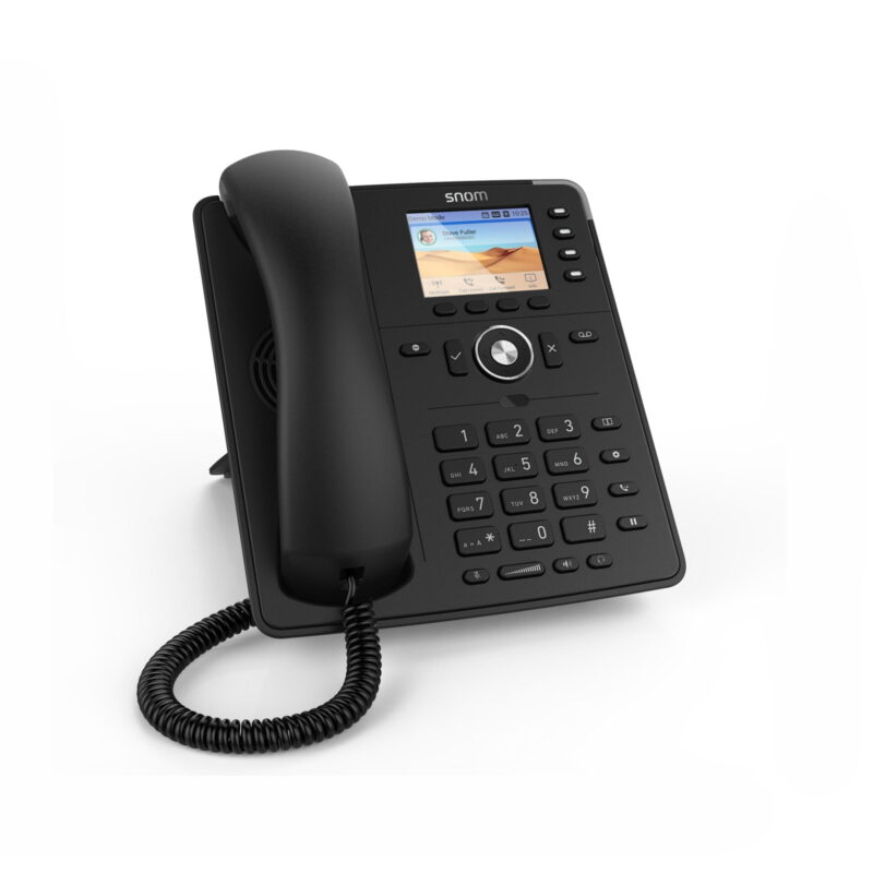 The snom technology is ideal for businesses seeking a reliable communication solution without compromising on performance